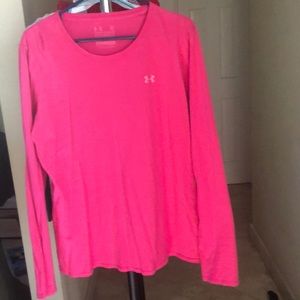 Under Armour Pink Long Sleeved TShirt